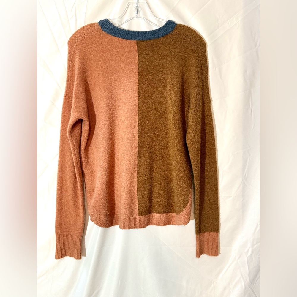 Madewell Westlake Color-Block Long Sleeve Pullover Sweater Size XXS - Picture 5 of 9